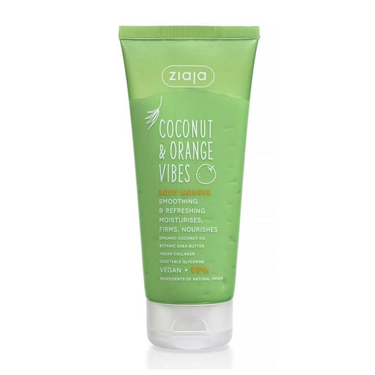ZIAJA Coconut y Orange Vibes Körpermousse 200 ml weichmachend und erfrischend Kosmetik
