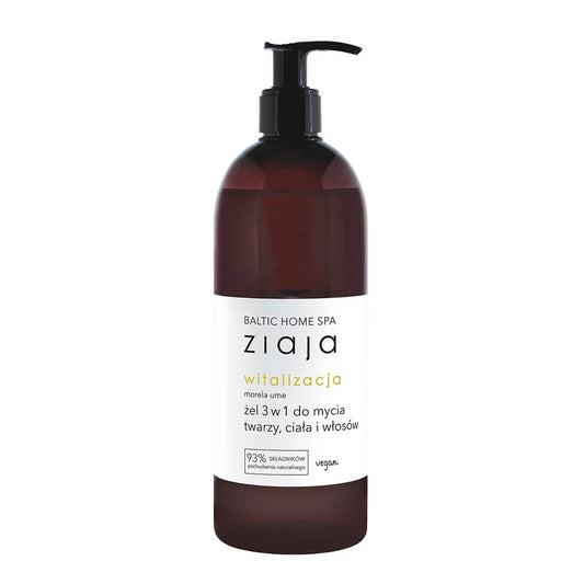 ZIAJA Baltic Home Spa 3-in-1 Gel 500 ml Reinigung und Pflege Kosmetik