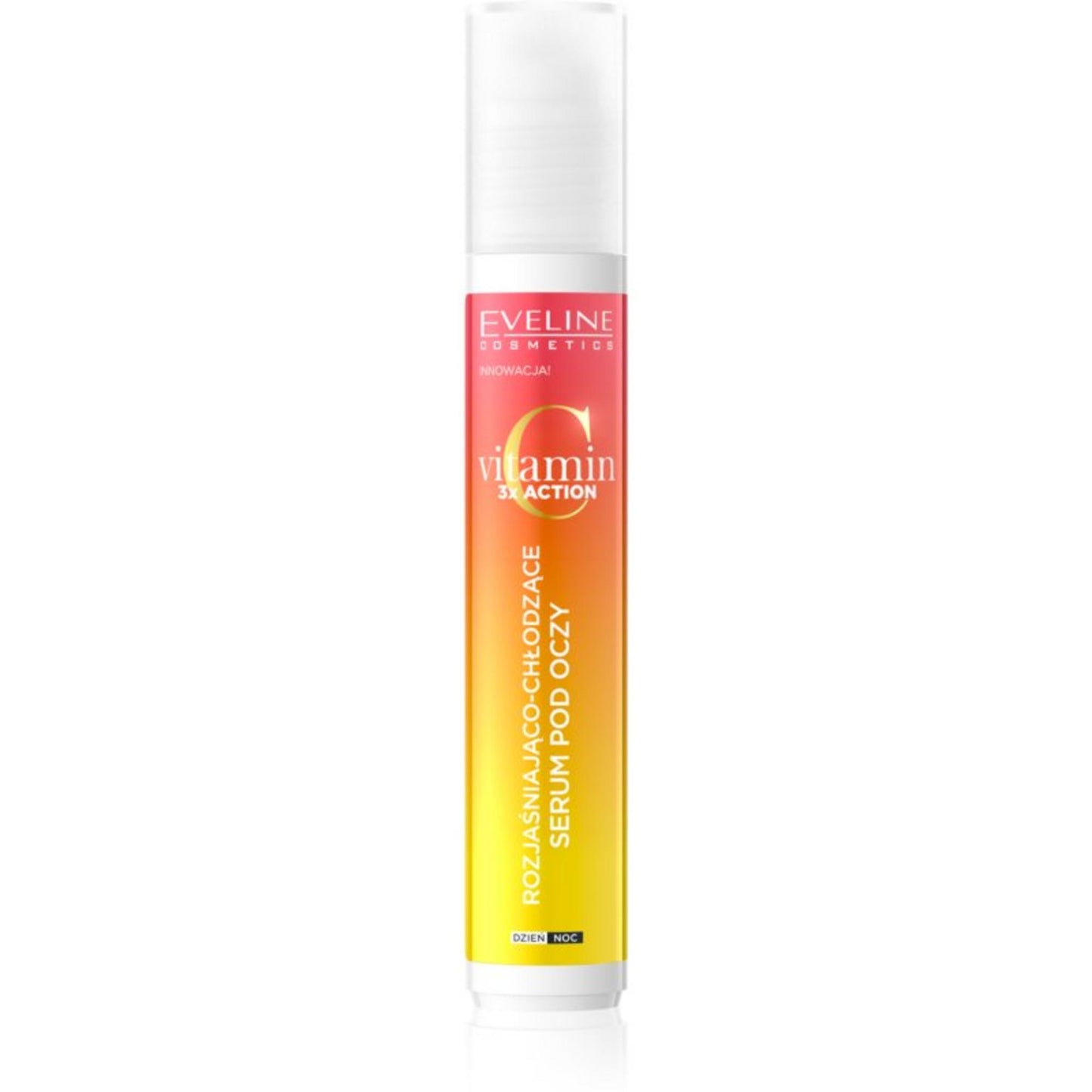 Eveline Cosmetics Vitamin C 3x Action Augen Roll-On – Sofortiger Glow & Lift, 15 ml