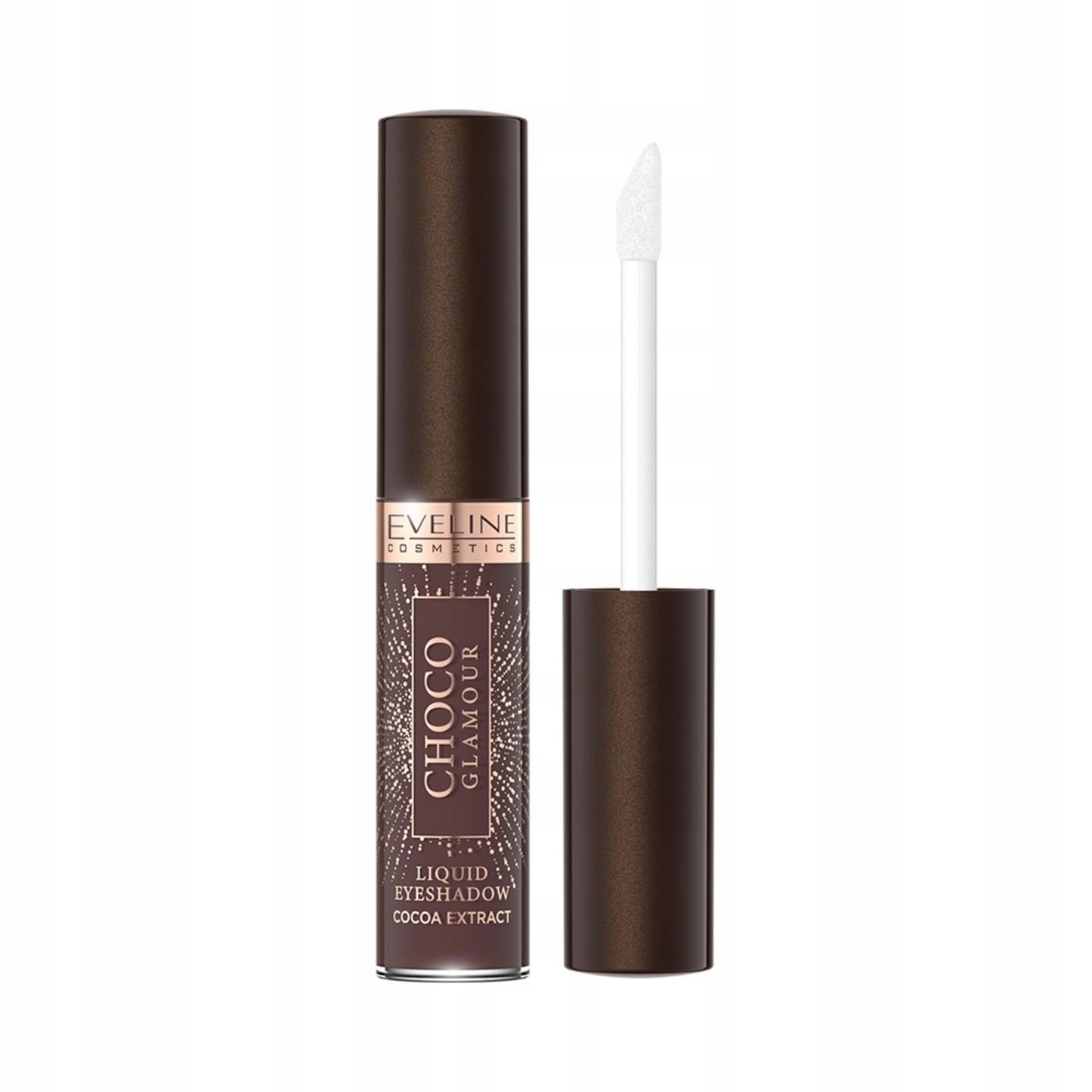 Eveline Cosmetics Choco Glamour Matt – Flüssiger Lidschatten 05, 6.5 ml