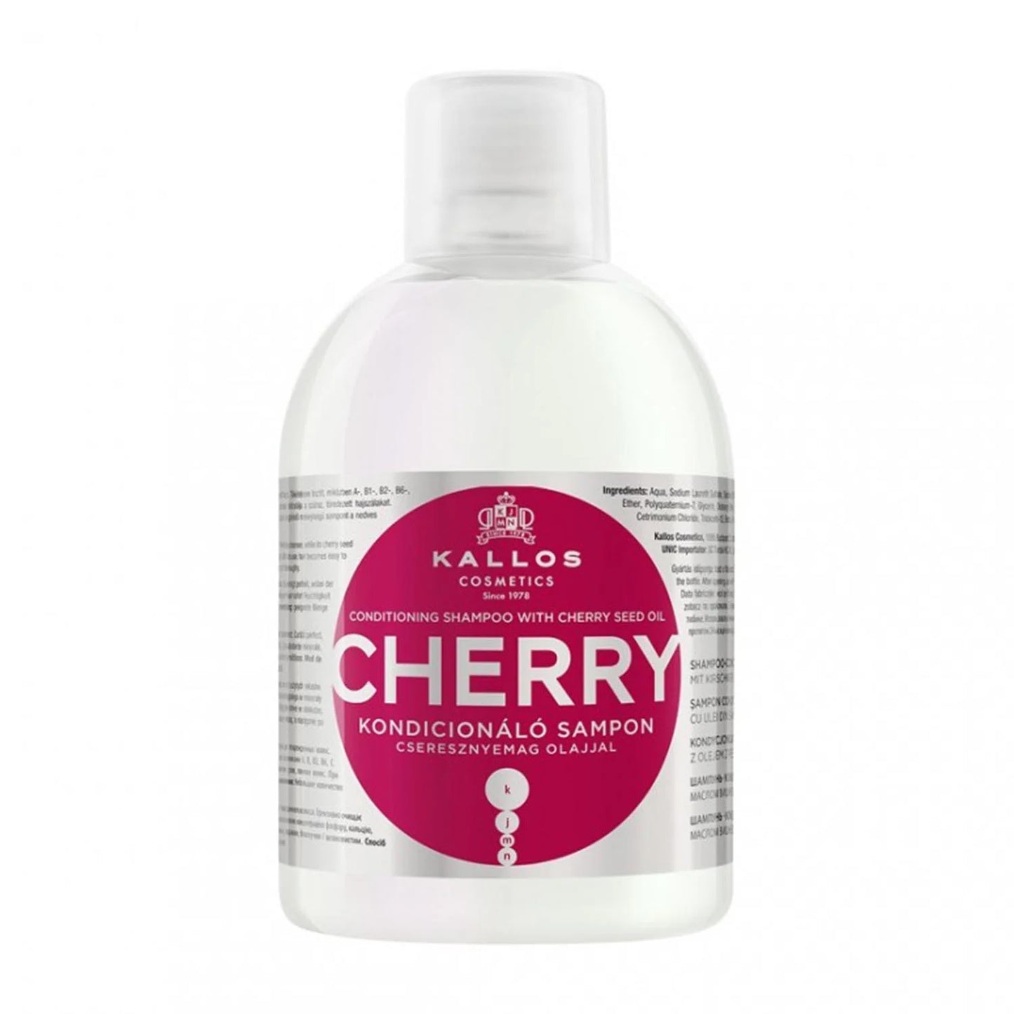 KALLOS COSMETICS Kallos Cosmetics Cherry Shampoo mit Kirschkernöl 1000 ml Make-up