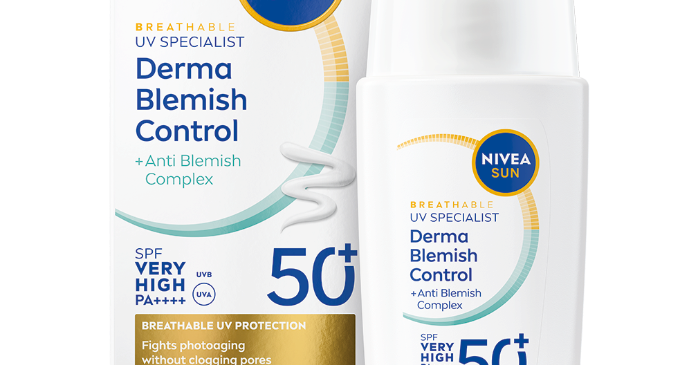 NIVEA NIVEA Sun Derma Piel Clara Sonnenschutz SPF 50 40 ml Sonnenpflege
