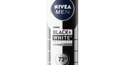 NIVEA NIVEA Men Black & White Invisible Deodorant Spray 250 ml für Herren Kosmetik