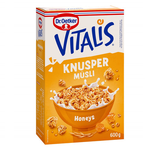 Dr Oetker Vitalis Knuspermüsli Honeys