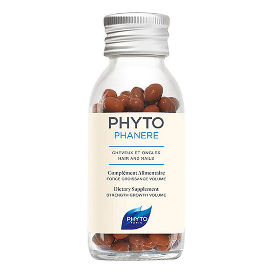 Phyto Phyto, Phytophanère, Biotin, Vitamins, Zinc, Strengthen Hair & Nails, Kapseln, 120 kapseln Regular