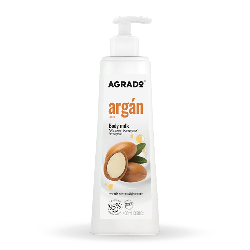 AGRADO AGRADO Body Milk Argan 400 ml Körpermilch mit Arganöl 400 ml Kosmetik