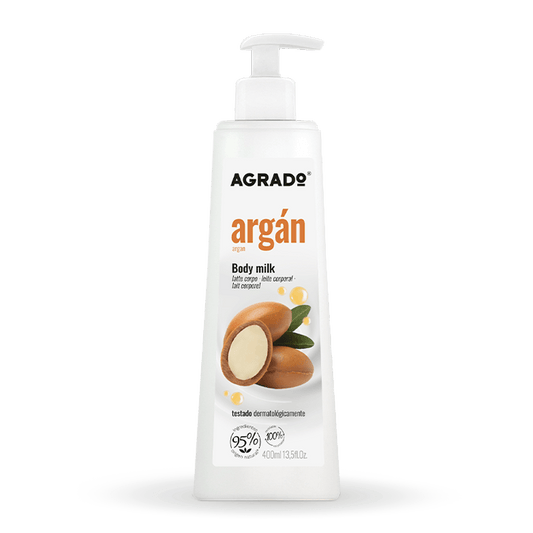 AGRADO AGRADO Body Milk Argan 400 ml Körpermilch mit Arganöl 400 ml Kosmetik