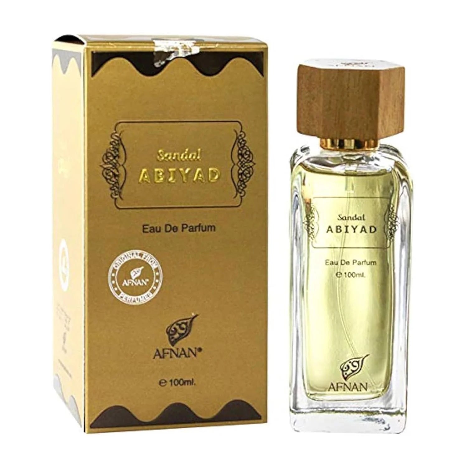 AFNAN AFNAN Abiyad Sandal Eau de Parfum 100 ml Spray Herrenduft Parfüm
