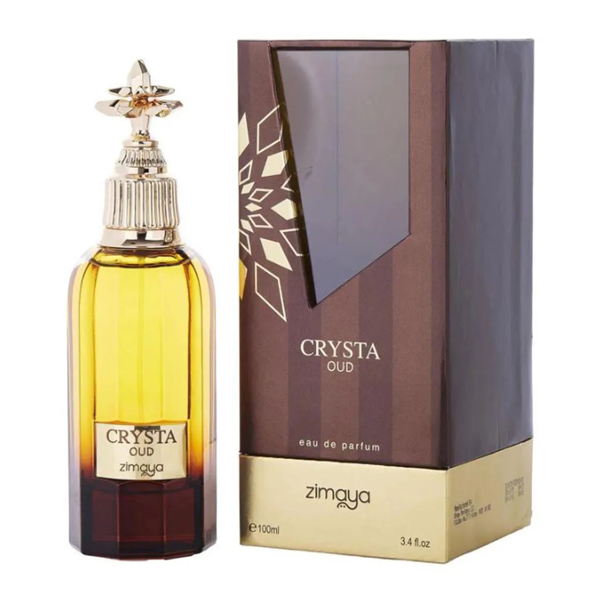 ZIMAYA ZIMAYA Crysta Oud Eau de Parfum 100 ml Duft für Damen und Herren Parfüm