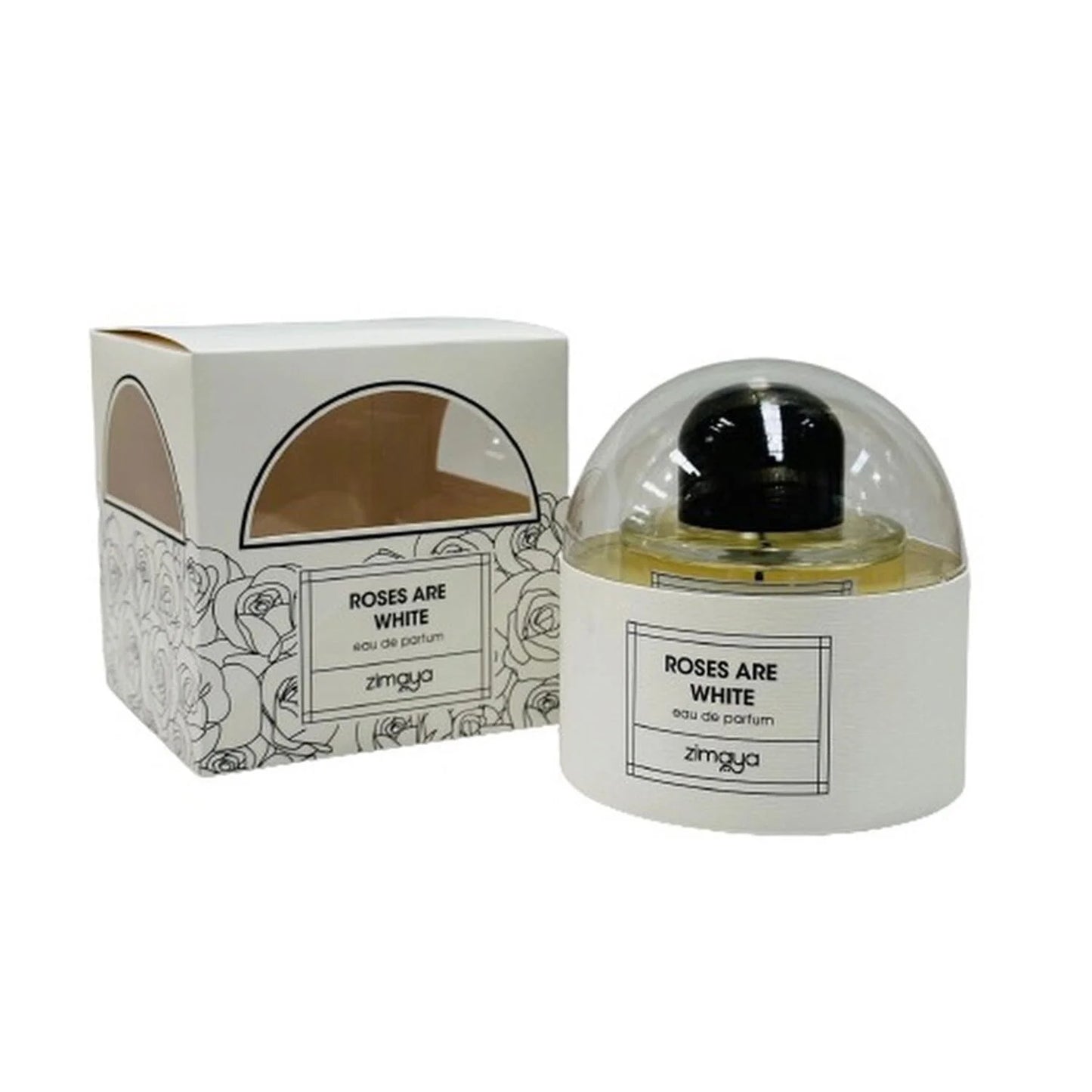 ZIMAYA ZIMAYA Roses Are White Eau de Parfum 100 ml Duft für Damen und Herren Parfüm