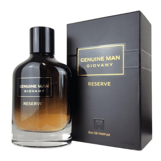 Fragrance World Fragrance World, Genuine Man Giovany Reserve, Eau de Parfum, Für Männer, 100 ml Regular