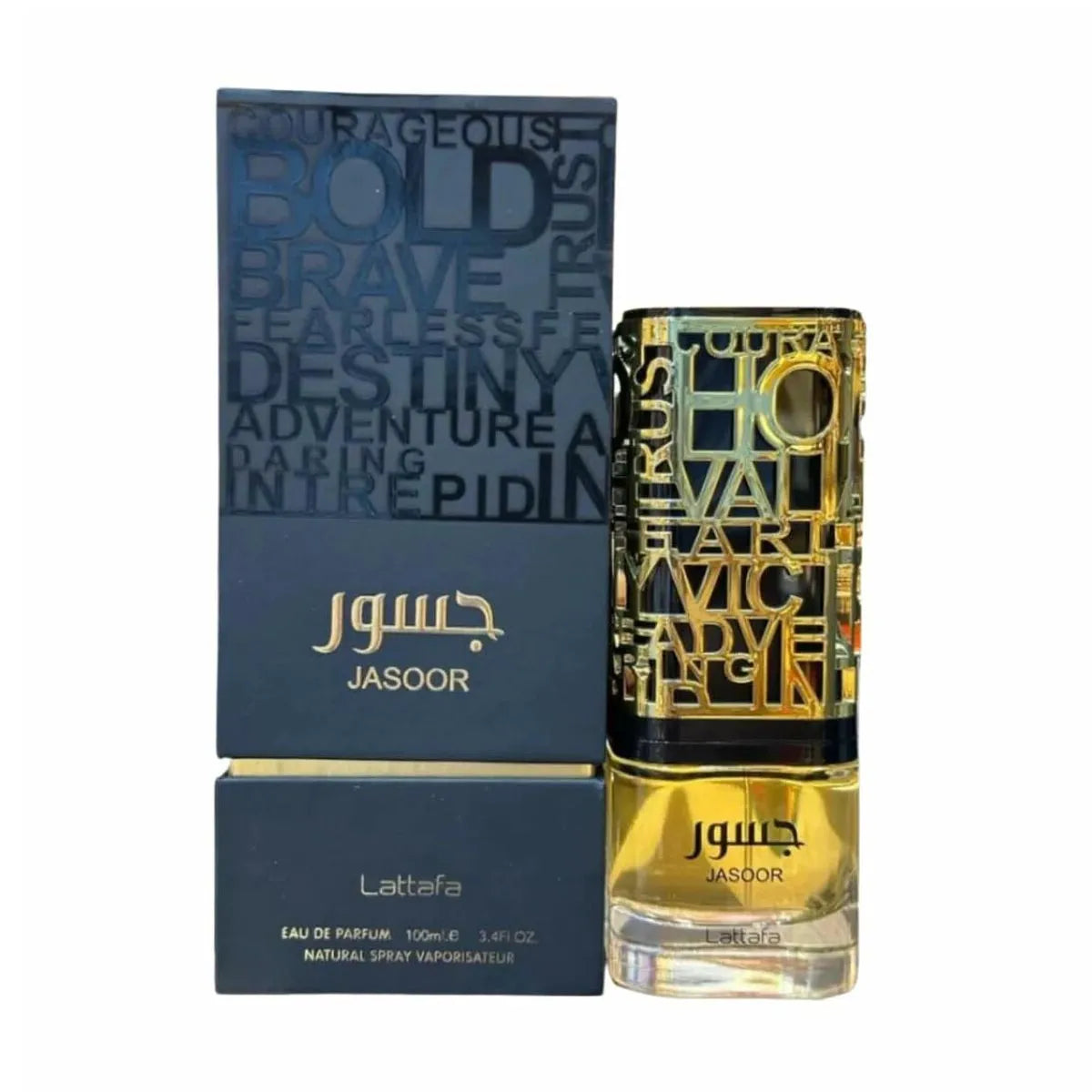 LATTAFA LATTAFA Jasoor Eau de Parfum 100 ml Spray Parfüm Herrenduft