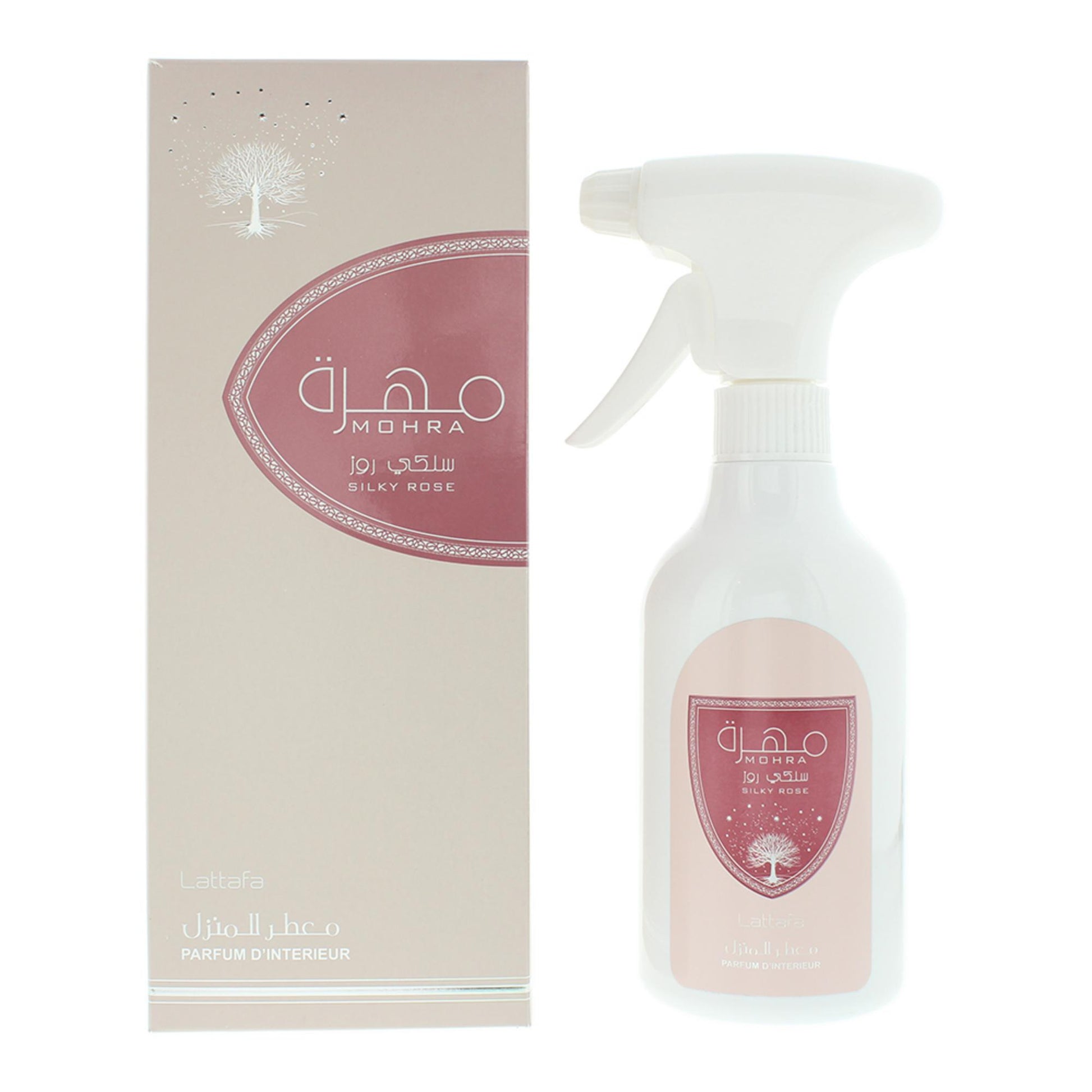 Lattafa Lattafa, Mohra Silky Rose, Seidenrose, Raumspray, 450 ml Regular
