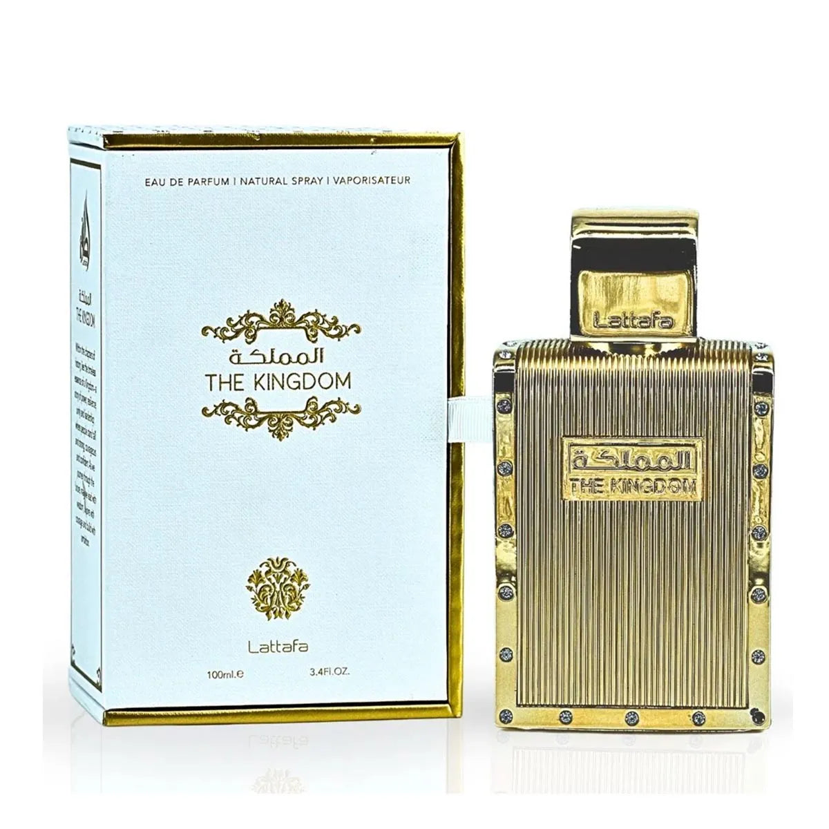LATTAFA LATTAFA The Kingdom Eau de Parfum Pour Homme 100 ml Herrenduft Spray Parfüm