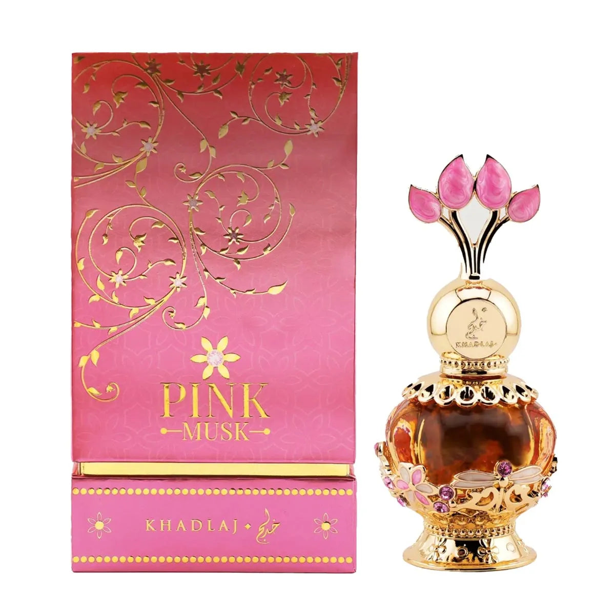 KHADLAJ PERFUMES Khadlaj Rosa Musk Aceite Concentrado Perfumado 20 ml Parfüm