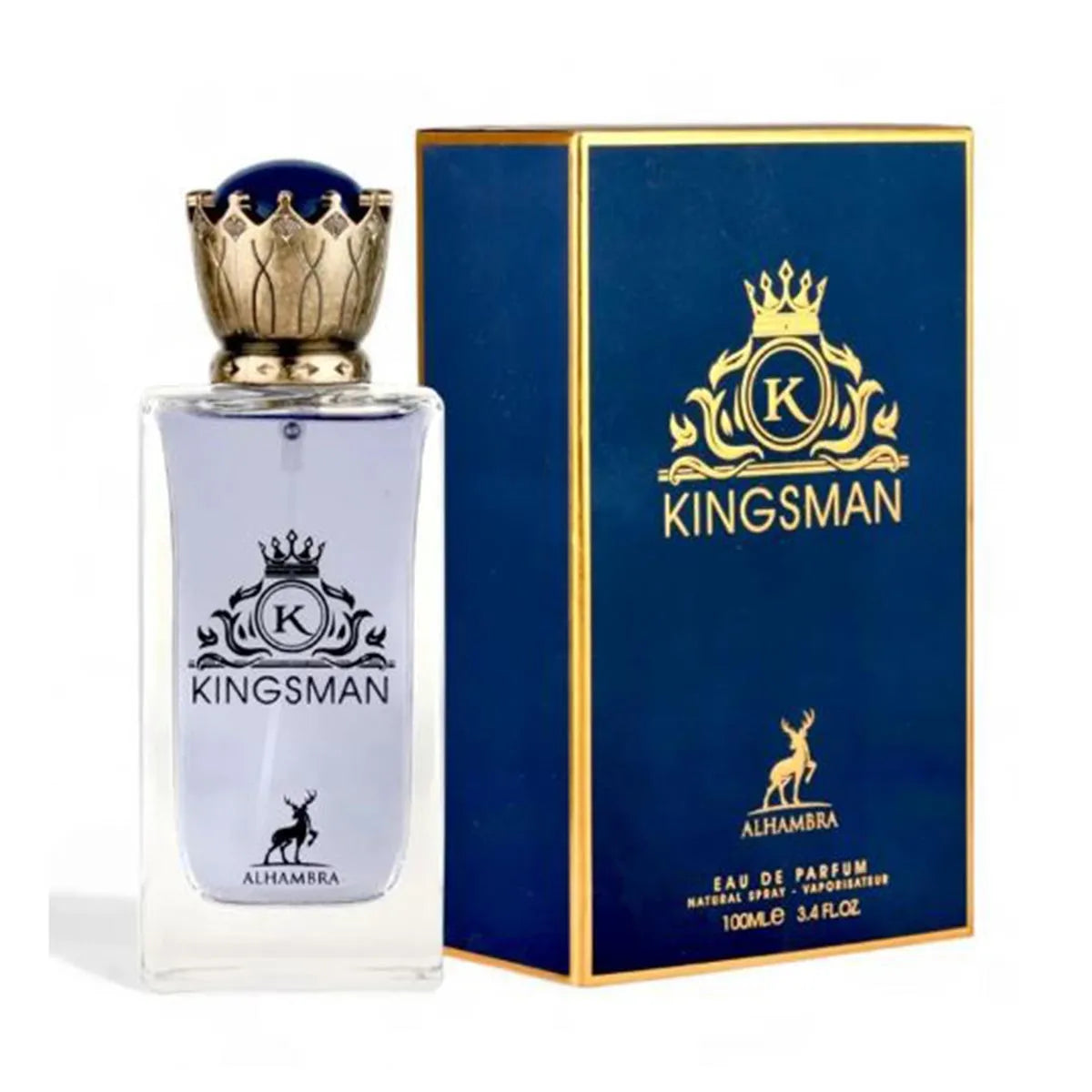 MAISON ALHAMBRA Maison Alhambra Kingsman Eau de Parfum 100 ml Herrenduft Spray Parfüm