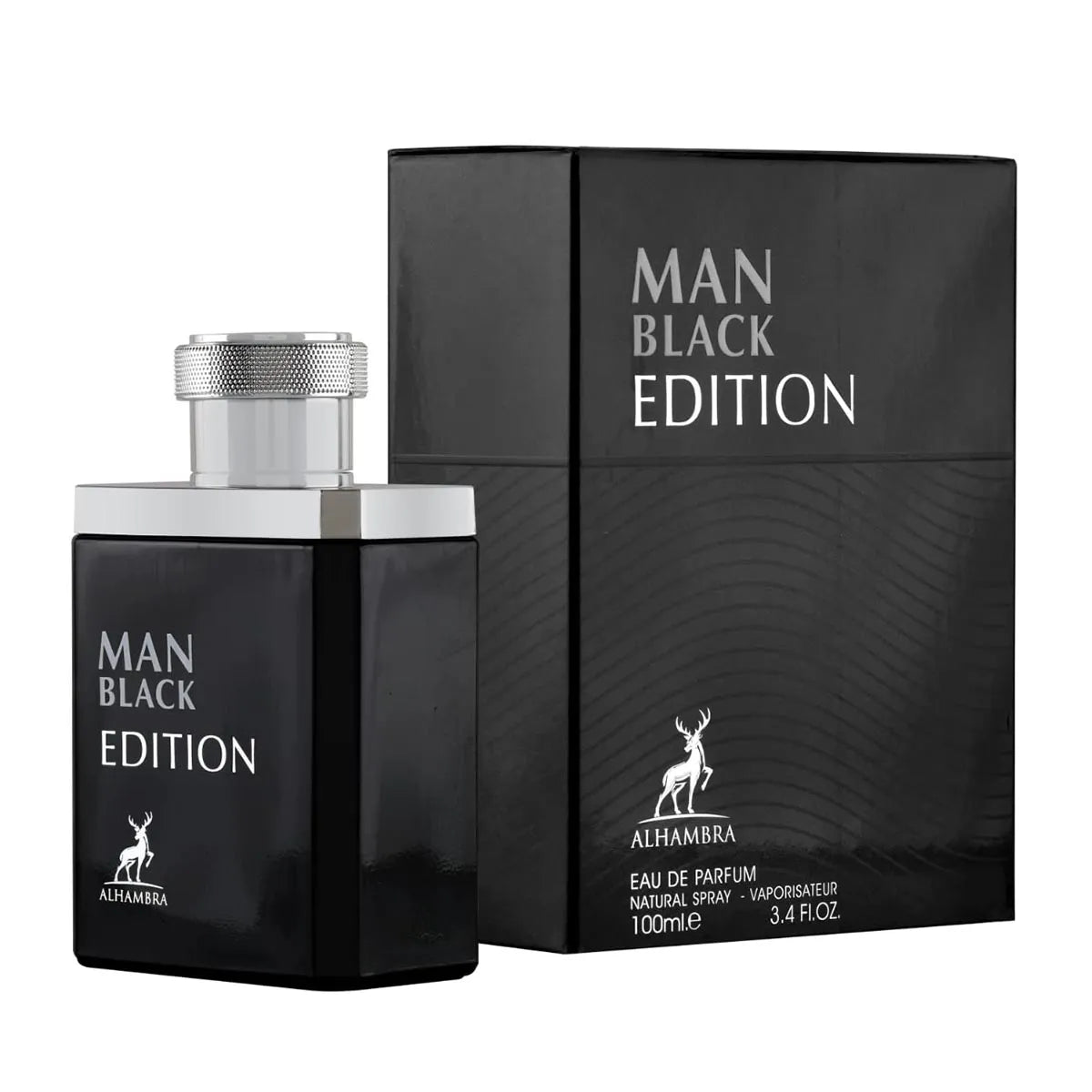 MAISON ALHAMBRA MAISON ALHAMBRA Black Man Edition Eau de Parfum 100 ml Spray Herrenparfum Parfüm