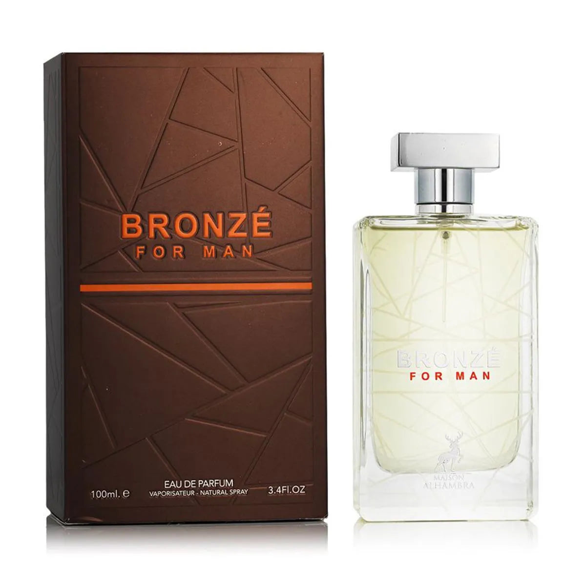 MAISON ALHAMBRA MAISON ALHAMBRA Bronze For Man Eau de Parfum 100 ml Spray Herrenduft Parfüm