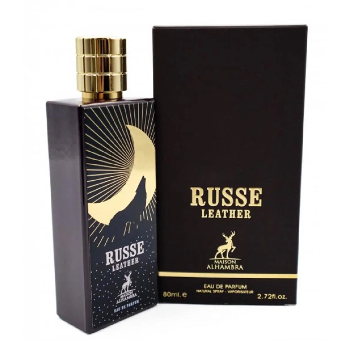 MAISON ALHAMBRA Maison Alhambra Russe Leather Eau de Parfum 80 ml Spray Duft für Damen und Herren Parfüm