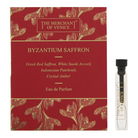 The Merchant Of Venice The Merchant Of Venice, Byzantium Saffron, Eau de Parfum, Unisex, 2 ml Fläschchen Vial