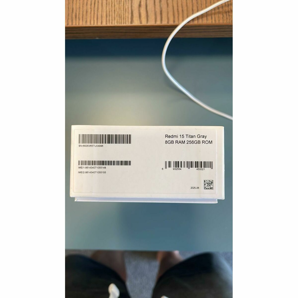 Xiaomi Smartphone Xiaomi Redmi 15 8 Gb Ram 256 Gb 6,9&quot; Qualcomm Snapdragon 685 Grau