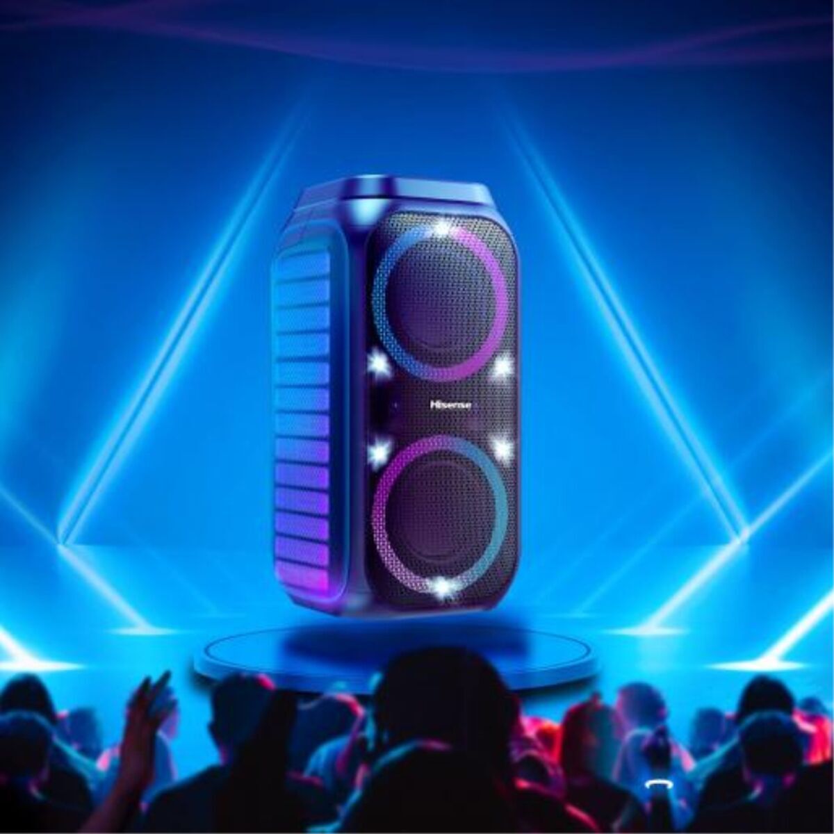Hisense Tragbare Bluetooth-Lautsprecher Hisense Party Rocket160 Schwarz