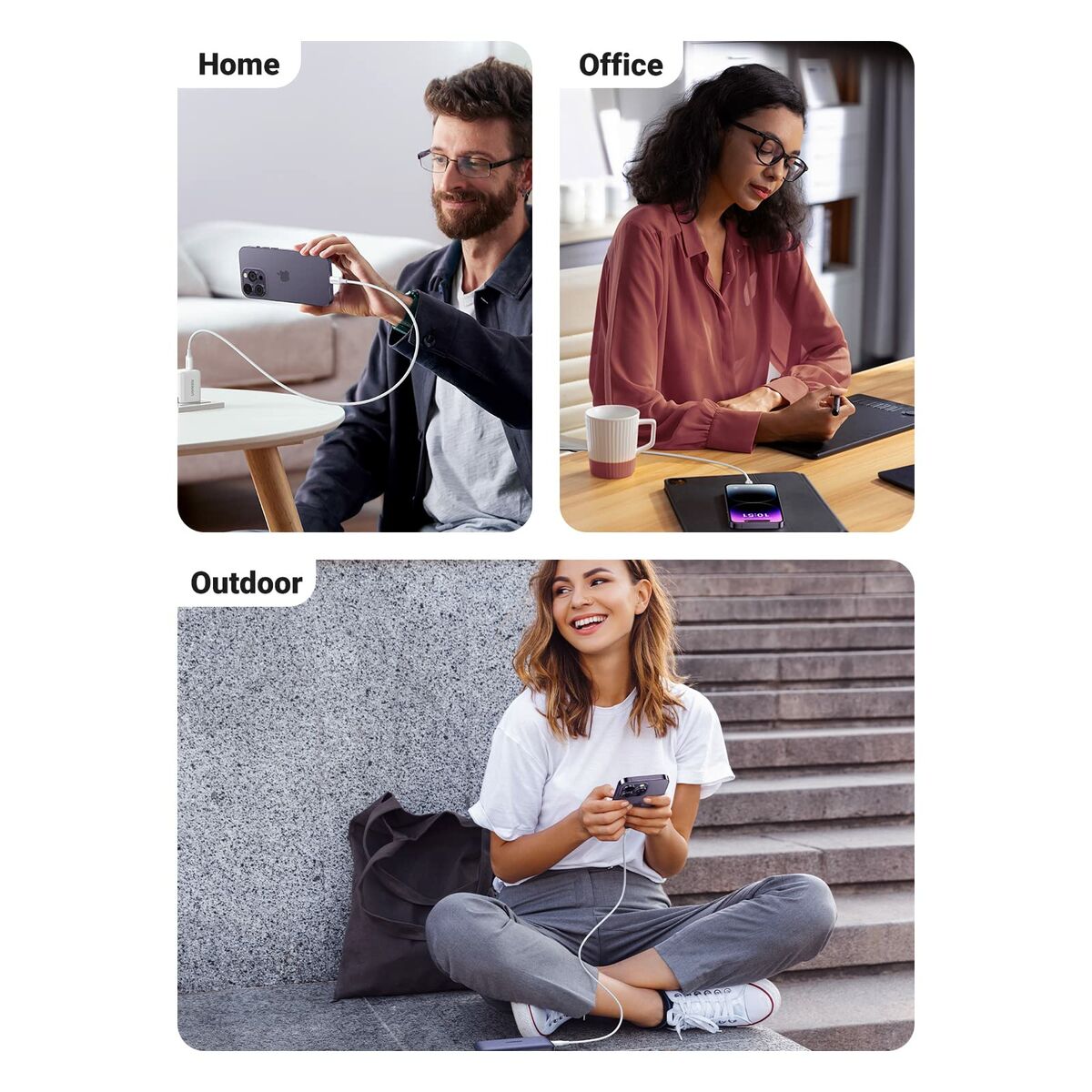 Ugreen Usb Auf Lightning Verbindungskabel Ugreen 10493 Weiß 1 M