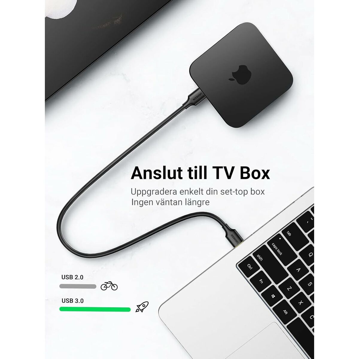 Ugreen Usb Auf Lightning Verbindungskabel Ugreen 50737 Silberfarben