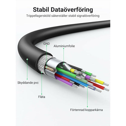 Ugreen Usb Auf Lightning Verbindungskabel Ugreen 50737 Silberfarben