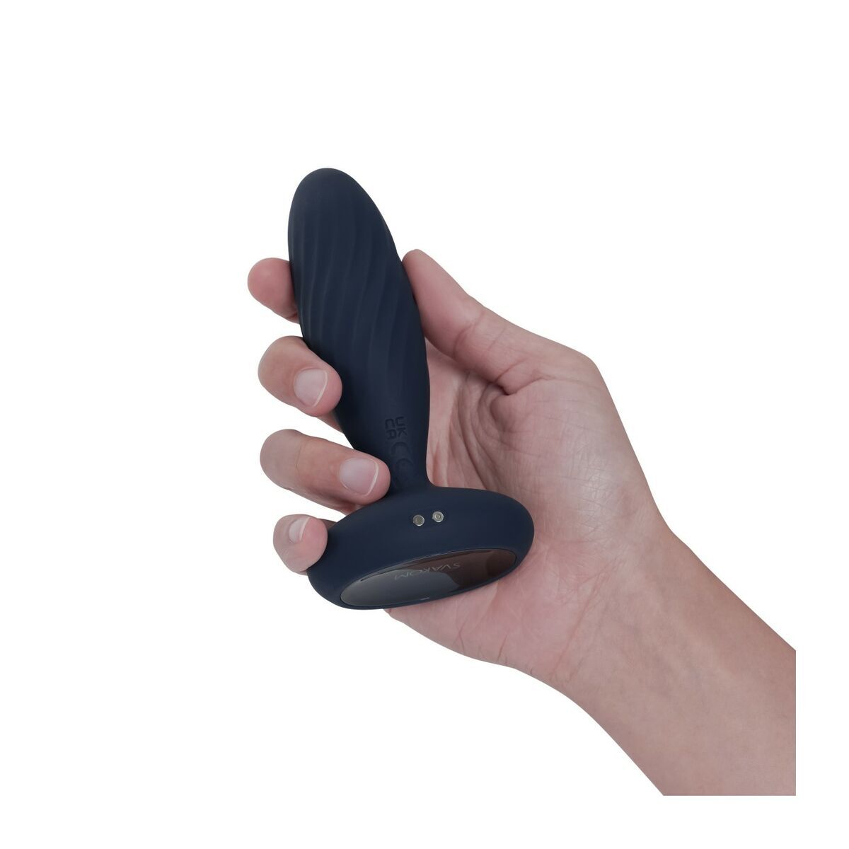 Svakom Anal Plug Schwarz (10 cm) mit Fernbedienung