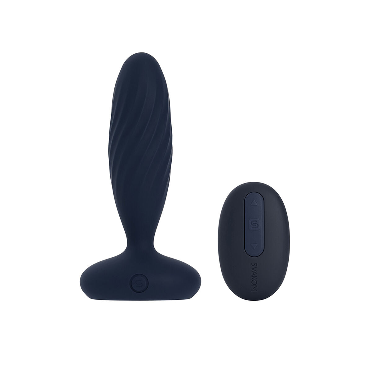 Svakom Anal Plug Schwarz (10 cm) mit Fernbedienung