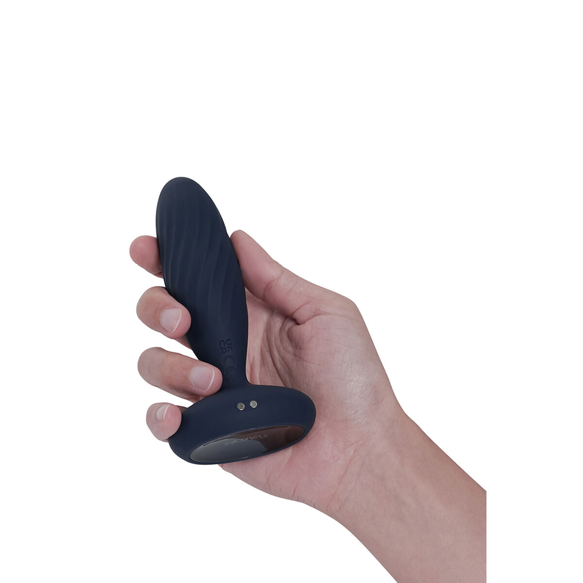 Svakom Anal Plug Schwarz (10 cm) mit Fernbedienung
