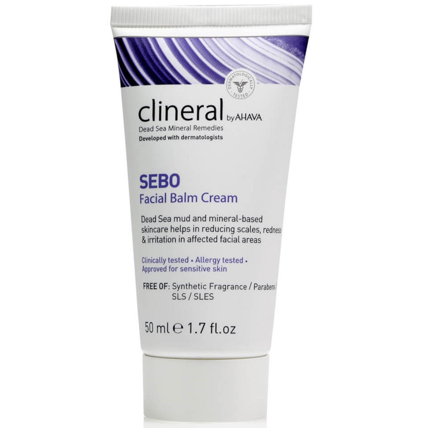 Ahava Ahava, Clineral Sebo, Feuchtigkeitsspendend, Täglich, Balsam, Für das Gesicht, 50 ml Regular