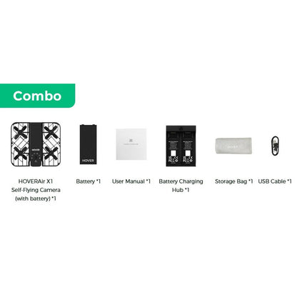 Hoverair Dron Hoverair X1 Schwarz