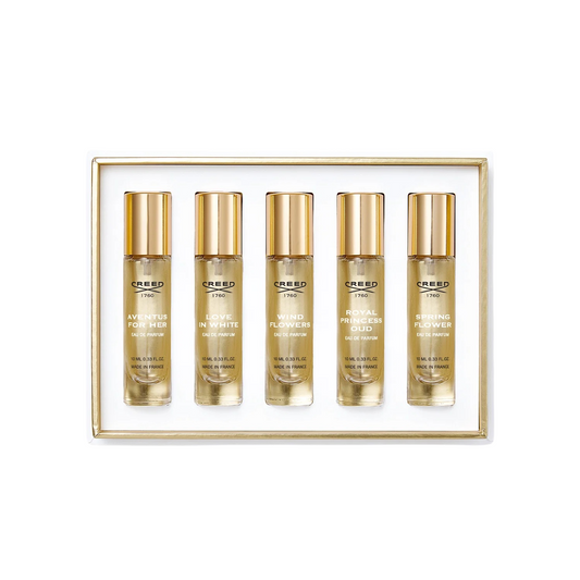 Creed Duftset für Damen – 5 x 10 ml Eau de Parfum mit Aventus & Royal Princess Oud