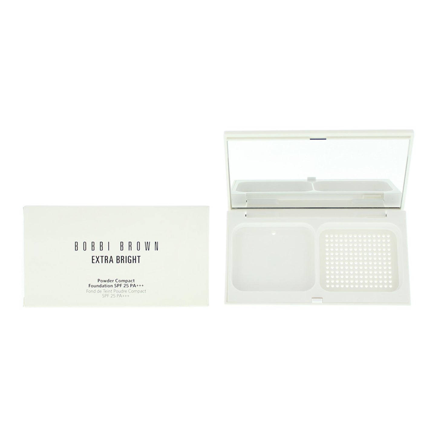 Bobbi Brown Extra Bright Leere Puder-Foundation Kompaktdose – Praktisch & Wiederverwendbar