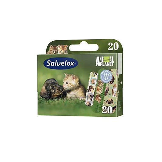 SALVELOX 20 Dressings Animal Planet Wundauflagen Pflasterverband 20 Stück Kosmetik