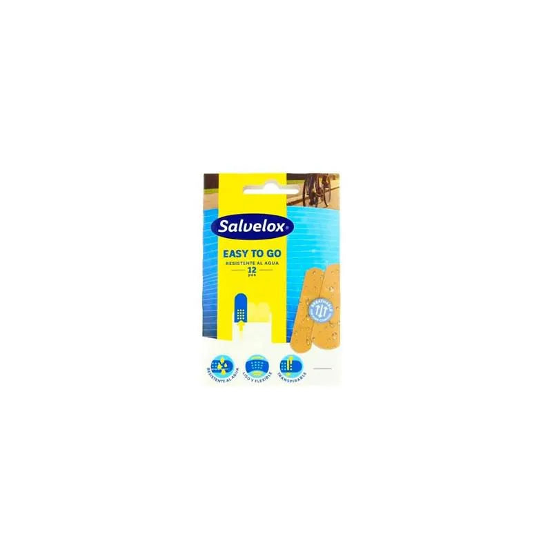 SALVELOX SALVELOX Easy to Go wasserfeste Pflaster 12 Stück Kosmetik