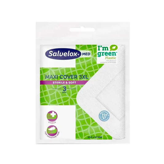 SALVELOX Maxi Cover 3 Sterile Verbände Größe 3XL 3 Stück Kosmetik