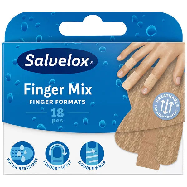 SALVELOX SALVELOX Fingerpflaster Mix 18 Stück Kosmetik
