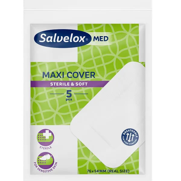 SALVELOX SALVELOX Maxi Cover Pflaster 5 Stück 76 x 54 mm Kosmetik