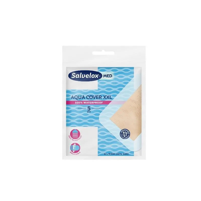 SALVELOX SALVELOX Aqua Cover XXL Pflaster 5 Stück Kosmetik