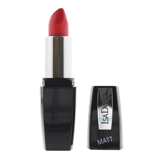 IsaDora IsaDora, Perfect Matt, Lippenstift, Creme-Lippenstift, 04, Heiße Koralle, 4.5 g Regular