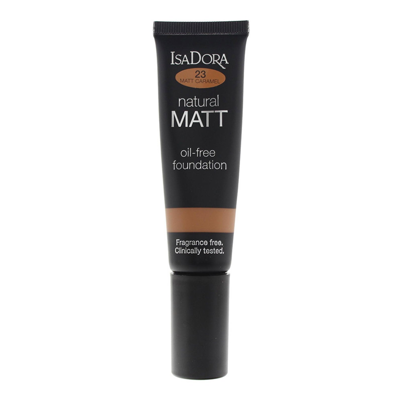 IsaDora IsaDora, Natural Matt, Ölfrei, Matt, Flüssige Grundierung, 23, Karamell, 35 ml Regular