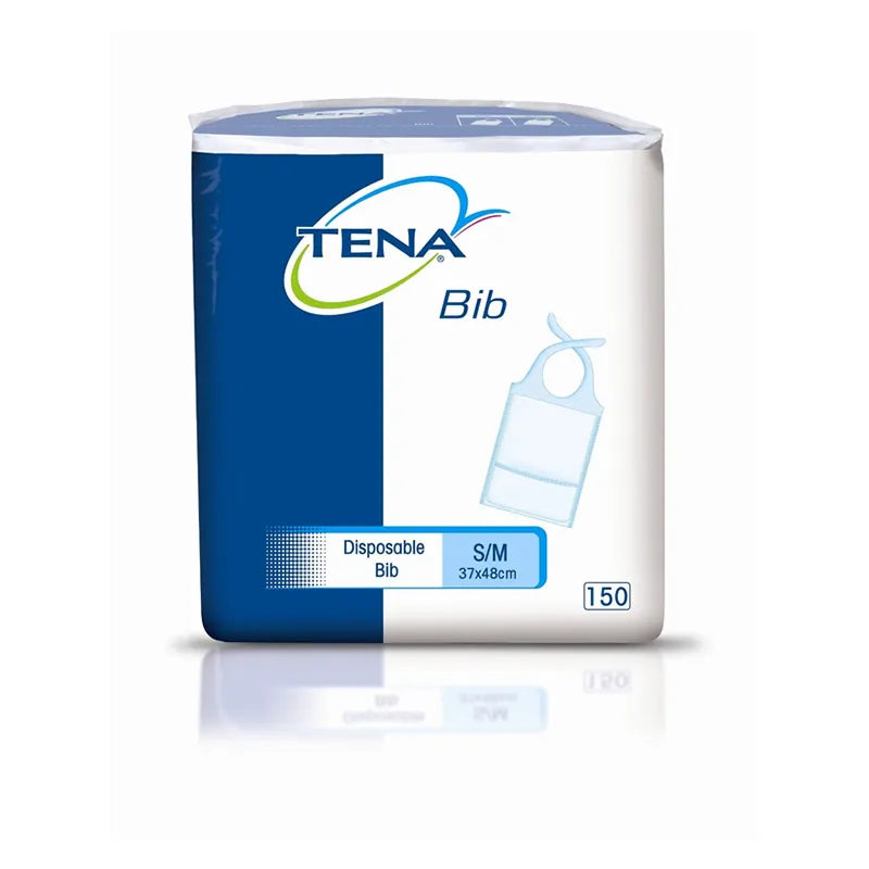 TENA TENA Einweg-Lätzchen 37x48 cm 150 Stück Einmal-Lätzchen für Babys Kosmetik