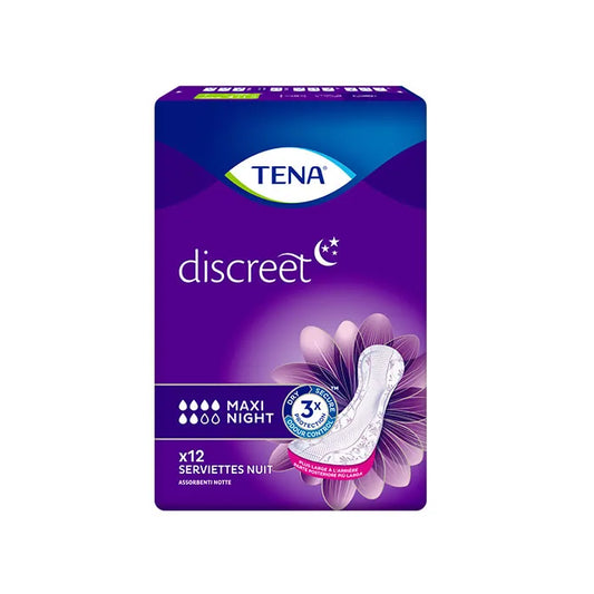 TENA TENA Discreet Maxi Night Inkontinenzeinlagen 12 Stück Kosmetik