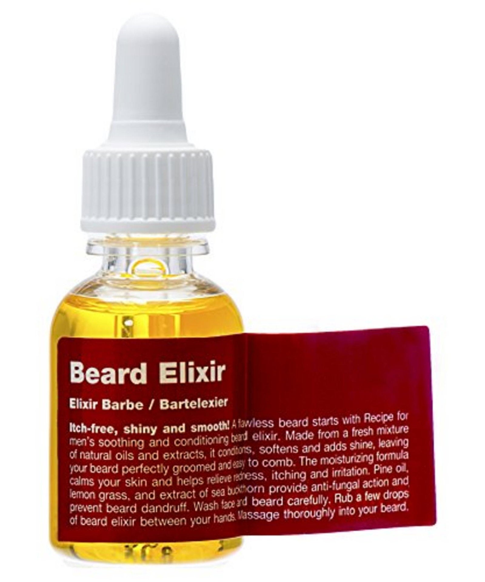 Recipe For Men Recipe For Men, Beard Elixir, Bartöl, Kiefer, Vegan, Bedingungen, 25 ml Regular
