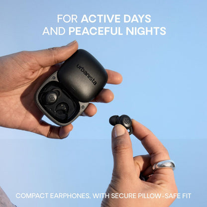 Urbanista Kabellose Kopfhörer Mit Ladebox Urbanista Porto Schwarz