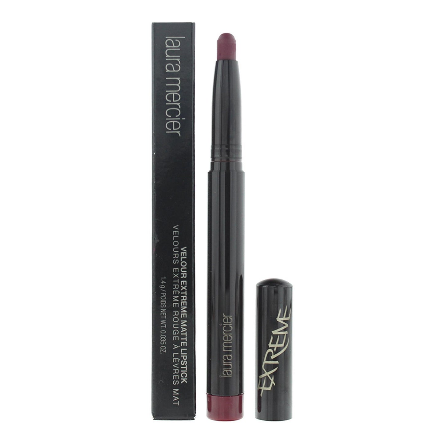 Laura Mercier Velour Extreme Matte Creme-Lippenstift Fatal – Intensives Mattrot 1.4g