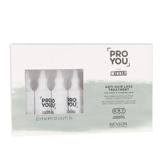 REVLON Proyou The Winner Anti Hair Loss Treatment 12 Ampullen je 6 ml Haarpflege